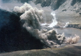 Извержение вулкана Суфриер