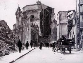 Разрушенная церковь в Мессине